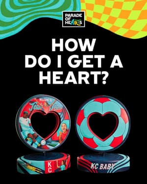 illustration of "how do I get a heart?" campaign 