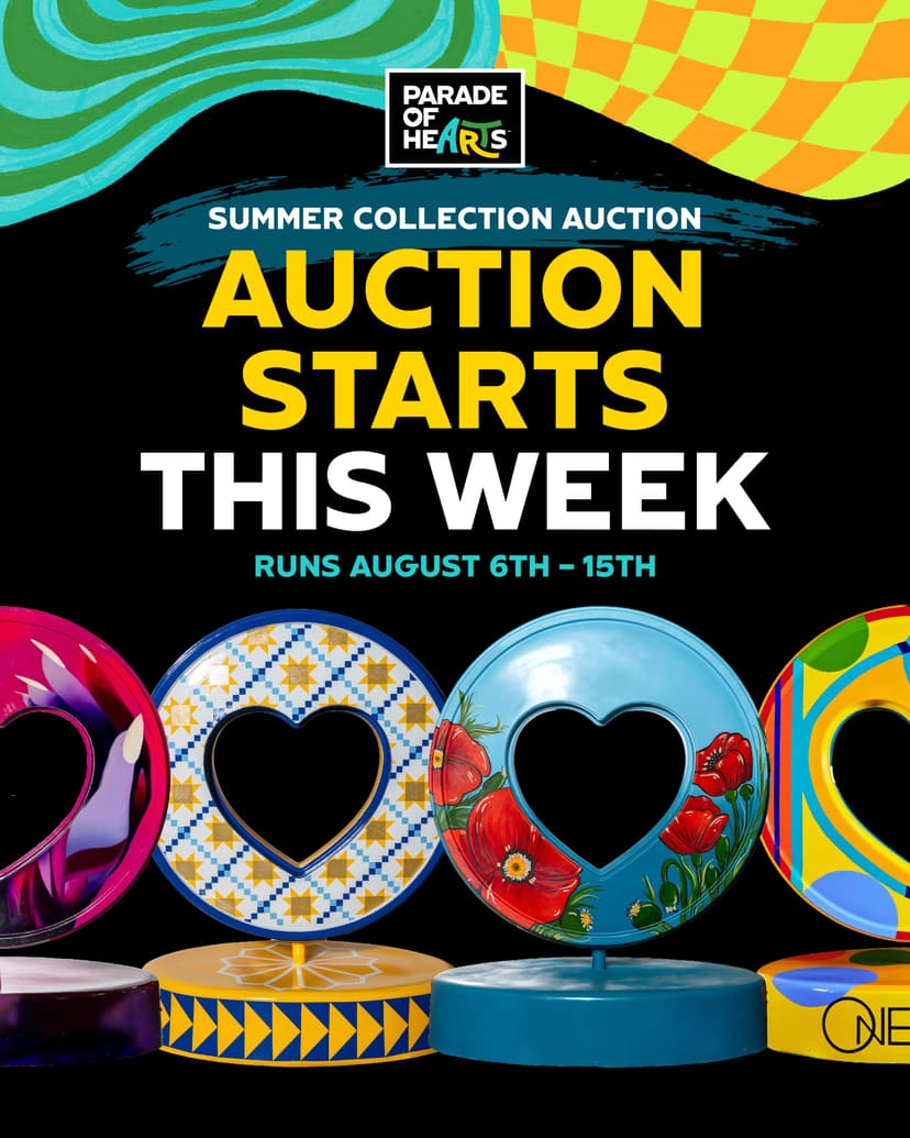 announcing the auction dates of august 6 - 15