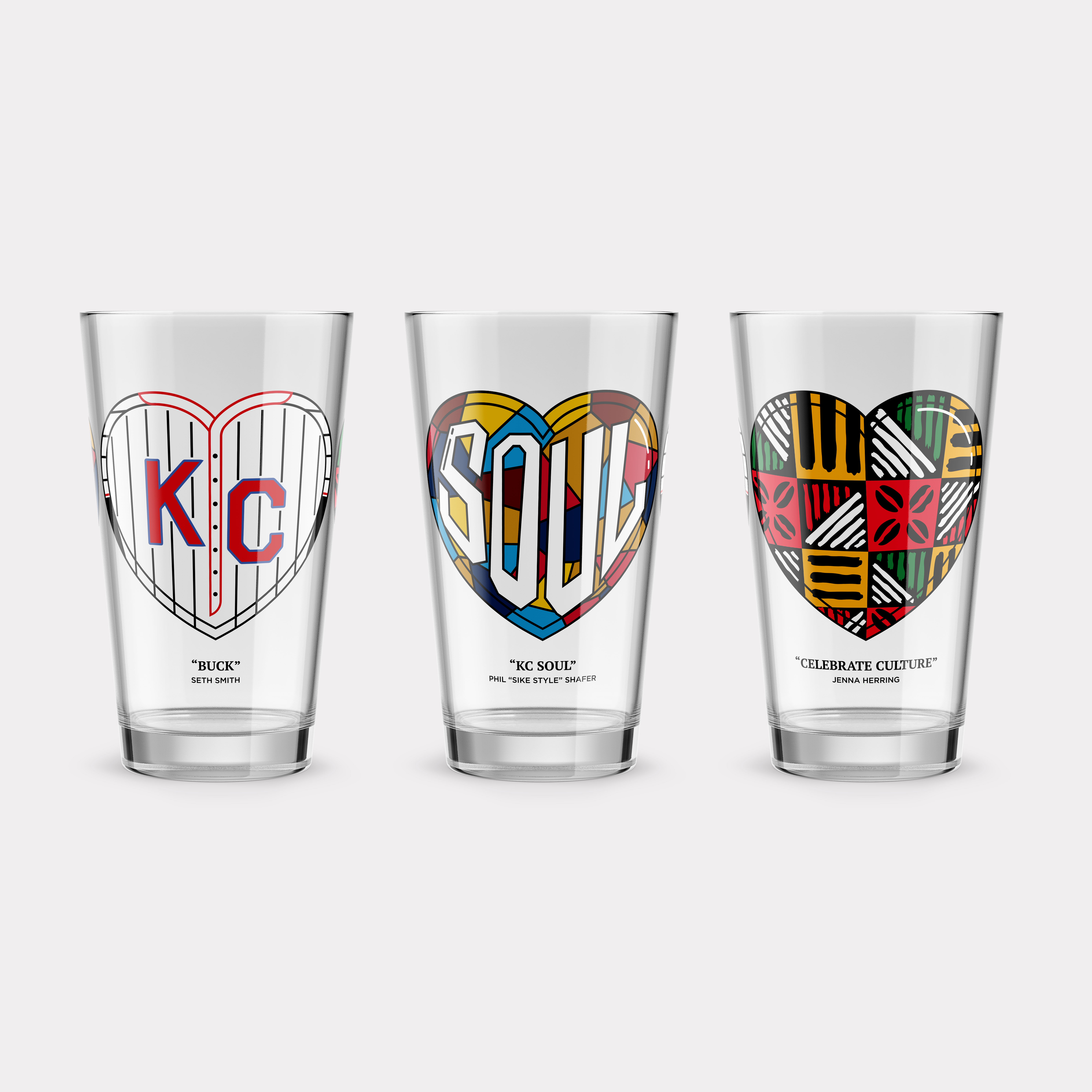 KC Legacy Pint Glass