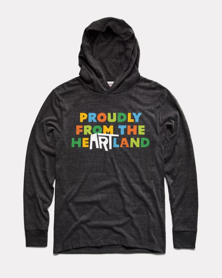 Charlie Hustle Proudly From The Heartland Lightweight Hoodie
